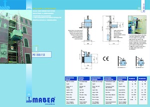 इंडस्ट्रियल होइस्ट Maber MB 800/150