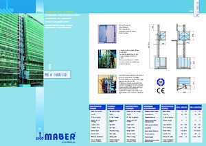 इंडस्ट्रियल होइस्ट Maber MB A 1400/150