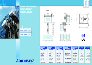 इंडस्ट्रियल होइस्ट Maber MB A 2200/250 