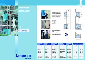 इंडस्ट्रियल होइस्ट Maber MB A 800/150