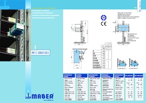 इंडस्ट्रियल होइस्ट Maber MB C 2000/150-S
