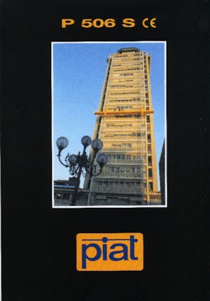 मास्ट क्लाइम्बिंग वर्क प्लेटफॉर्म Piat P 506 E CE