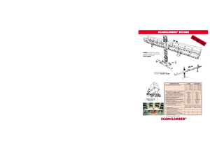 मास्ट क्लाइम्बिंग वर्क प्लेटफॉर्म Scanclimber SC 5000 E