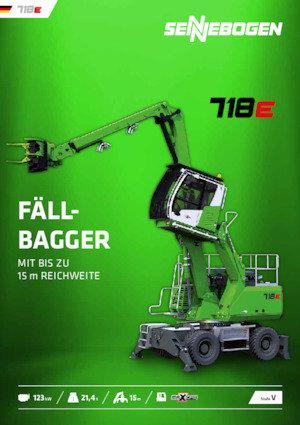 मटेरियल हैंडलर Sennebogen 718M E