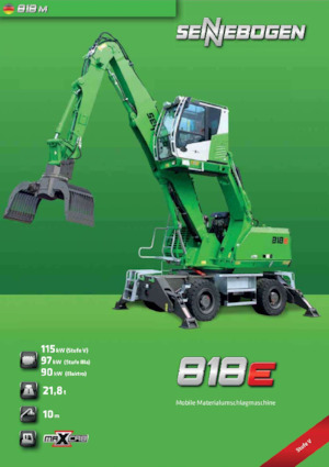 मटेरियल हैंडलर Sennebogen 818M E 