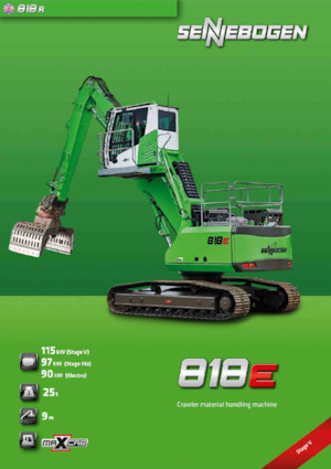 मटेरियल हैंडलर Sennebogen 818R E 