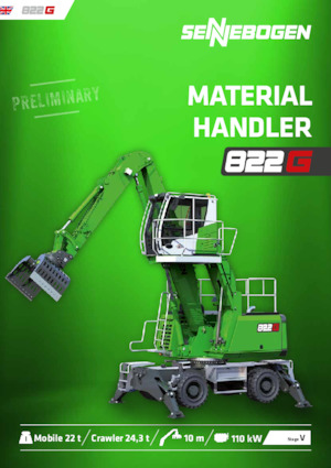 मटेरियल हैंडलर Sennebogen 822G C 
