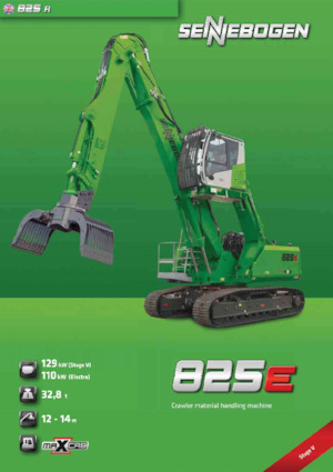 मटेरियल हैंडलर Sennebogen 825R E 