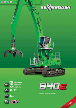 मटेरियल हैंडलर Sennebogen 840R E 