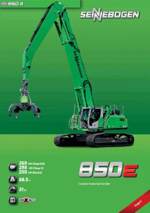 मटेरियल हैंडलर Sennebogen 835R G Hybrid 