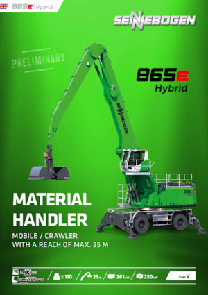 मटेरियल हैंडलर Sennebogen 865M E Hybrid 