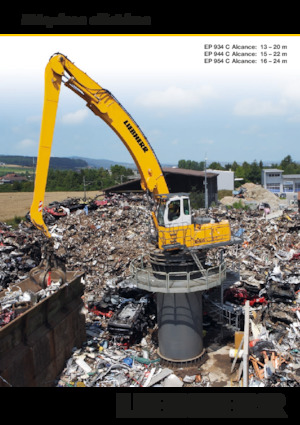 मटेरियल हैंडलर Liebherr EP 934 C Litronic
