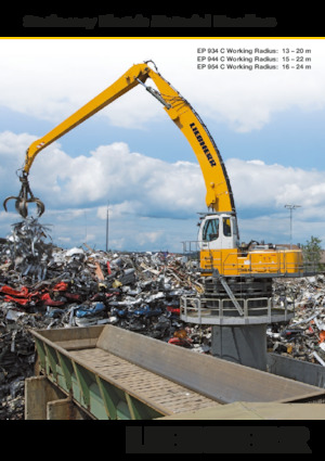 मटेरियल हैंडलर Liebherr EP 944 C Litronic