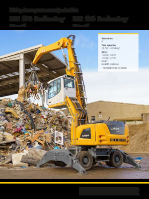 मटेरियल हैंडलर Liebherr LH 24 M Industry Litronic