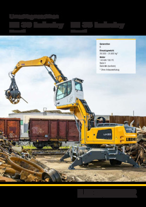 मटेरियल हैंडलर Liebherr LH 30 C Industry Litronic