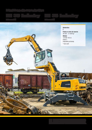 मटेरियल हैंडलर Liebherr LH 35 M Industry Litronic