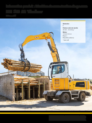 मटेरियल हैंडलर Liebherr LH 35 M Timber Litronic