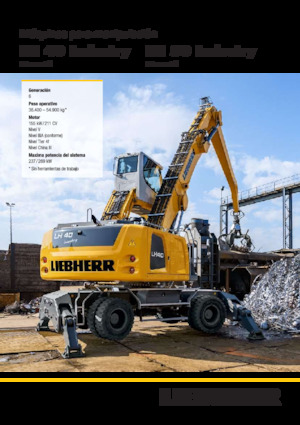 मटेरियल हैंडलर Liebherr LH 40 C Industry Litronic
