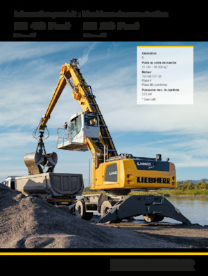 मटेरियल हैंडलर Liebherr LH 50 C High Rise Port Litronic