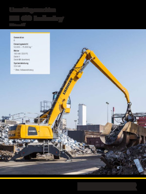 मटेरियल हैंडलर Liebherr LH 60 M High Rise Industry Litronic
