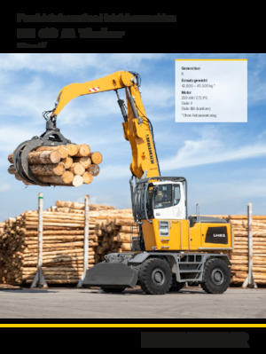 मटेरियल हैंडलर Liebherr LH 60 M Timber Litronic