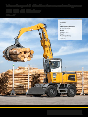 मटेरियल हैंडलर Liebherr LH 60 M Timber Litronic