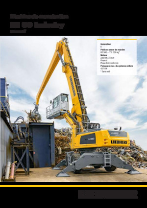 मटेरियल हैंडलर Liebherr LH 80 C High Rise Industry Litronic
