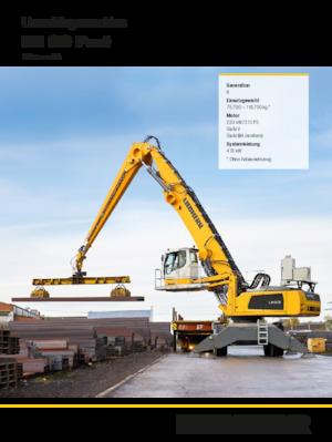 मटेरियल हैंडलर Liebherr LH 80 M Port Litronic