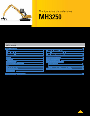 मटेरियल हैंडलर Caterpillar MH3250
