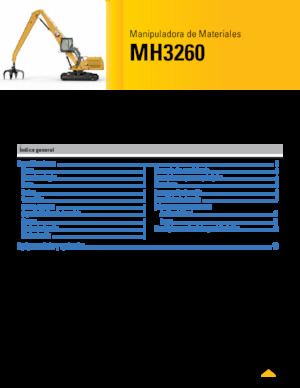 मटेरियल हैंडलर Caterpillar MH3260