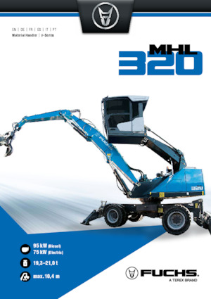 मटेरियल हैंडलर Terex-Fuchs MHL320 F