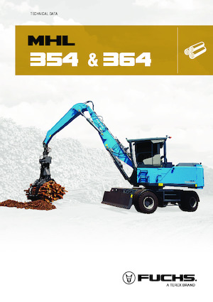 मटेरियल हैंडलर Terex-Fuchs MHL364 F