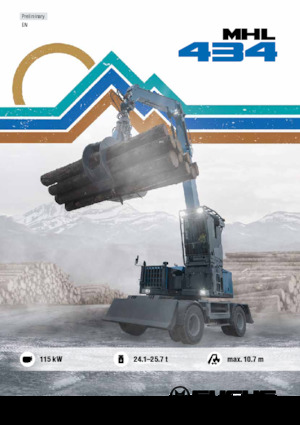 मटेरियल हैंडलर Terex-Fuchs MHL434 F