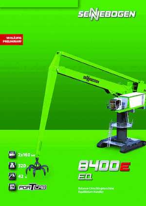 मटेरियल हैंडलर Sennebogen 8400 EQ 