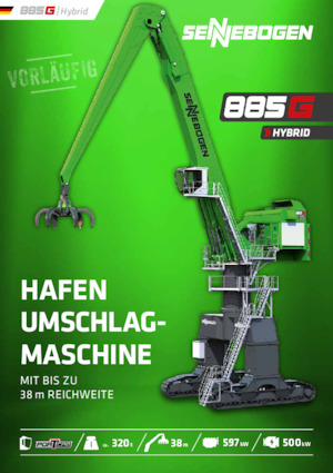 मटेरियल हैंडलर Sennebogen 885M G Hybrid 