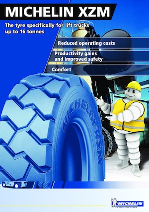 मटेरियल हैंडलिंग टायर Michelin XZM Indus 150/75 R 8 (=16x6-8)