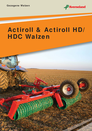 मीडो और फील्ड रोलर Kverneland Actiroll 930 Classic