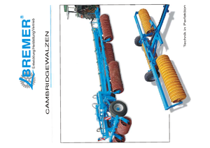 मीडो और फील्ड रोलर Bremer CWK 620/60