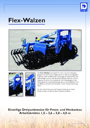 मीडो और फील्ड रोलर DAL-BO FrontFlex 150