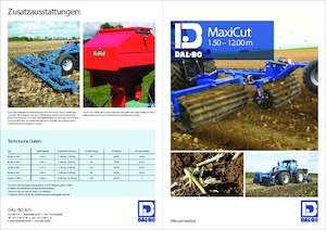 मीडो और फील्ड रोलर DAL-BO MaxiCut 150