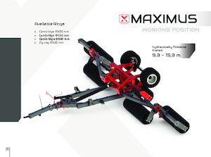मीडो और फील्ड रोलर Expom® Maximus 15.3
