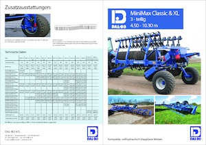 मीडो और फील्ड रोलर DAL-BO MiniMax 950 CB