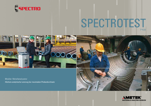 मेटल एनालाइज़र Spectro SPECTROTEST