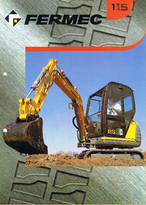 मिनी एक्सकेवेटर Terex-Fermec 115