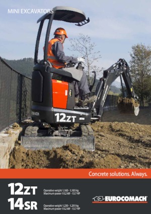 मिनी एक्सकेवेटर Eurocomach 12 ZT