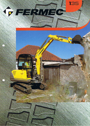 मिनी एक्सकेवेटर Terex-Fermec 135