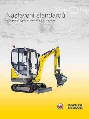 मिनी एक्सकेवेटर Wacker Neuson 1404