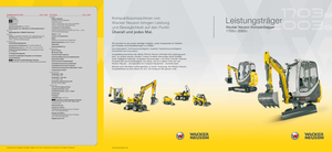 मिनी एक्सकेवेटर Wacker Neuson 2003