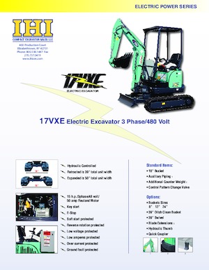 मिनी एक्सकेवेटर Kato 17VX-3 Electric