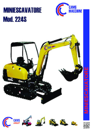 मिनी एक्सकेवेटर Cams 224S